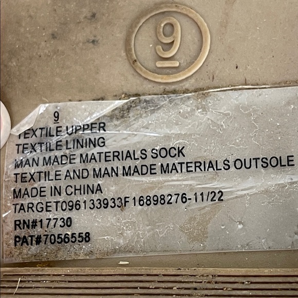 Shade & Shore Pink Bow Slide Sandals Ladies Size 9 - Picture 5 of 6